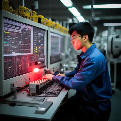 PLC上的RLY指示灯亮红代表什么？